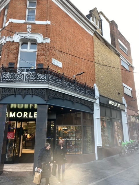 Morleys in Brixton Art Wall